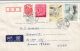 BIRDS, STAMPS ON AIRMAIL COVER, 1994, CHINA - Covers & Documents