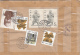 HAUSES, STATUES, STAMPS ON REGISTERED AIRMAIL COVER, 1996, CHINA - Lettres & Documents