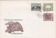 TURTLES, GOATS, FOX, BIRDS, 2X SPECIAL COVERS, 2011, ROMANIA - Turtles