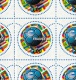 UNE DEMI-FEUILLE DE 15 TIMBRES NEUFS A 3 FRANCS FRANCE 1998 COUPE DU MONDE NON OBLITERES - Full Sheets