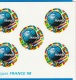 UN CARNET DE 10 TIMBRES NEUFS A 3 FRANCS FRANCE 1998 COUPE DU MONDE NON OBLITERES OFFREZ LES PRODUITS PHILATELIQUES - Feuilles Complètes