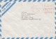 POSTMARKS ON AIRMAIL COVER, 1992, ARGENTINA - Lettres & Documents