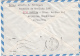 POSTMARKS ON AIRMAIL COVER, 1992, ARGENTINA - Briefe U. Dokumente