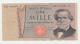 Italy 1000 Lire 1971 VF++ CRISP Banknote G. Verdi - 1000 Lire