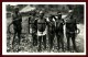 D. R. OF THE CONGO - COSTUMES - PYGMIES GROUP-BANZABY TRIBE 40S REAL PHOTO PC. - Non Classificati