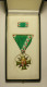 Hongrie Hungary Ungarn  Médaille 1996 "" NCO´s Service Medal I " Silver & Gold Plated RARE ! Original Box - Autres & Non Classés