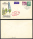 ALLEMAGNE - BERLIN / 1961 ENTIER POSTAL PRIVE AVION - DEUX FIGURINES IMPRIMEES  (ref 3113) - Sobres Privados - Usados