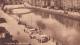 View Along Dublin Quayes : 2 OLDTIMER AUTOBUSES, VINTAGE OLDTIMER VAN & TRUCK  - Streetscene -  Ireland/Eire - PKW