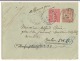 Lettre 1907 Entier Postal 15 Mouchon + Complément 10c Semeuse Bézieux / Berlin - Standard Covers & Stamped On Demand (before 1995)