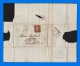 GB 1841-0012, QV 1d Red-Brown SG8 S-B Letters Plate 25 (Spec BS14e) On Entire, Black MC Thurso Cancel (3 Scans) - Covers & Documents