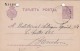00039 Entero Postal Valls A Barcelona 1924 - 1850-1931