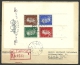 Estland Estonia Estonie 1938 FDC Ersttagsbrief 15.VI.1938 Mit  Block Michel 2 To Deutschland WIEN - Estland