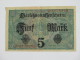 5 Fünf  Mark  -  Berlin 1917  - Germany  -. - 5 Mark