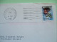 USA 1997 Cover To England  - Plane Eddie Rickenbacker Aviation Pioneer - History Dept. Univ. - Storia Postale