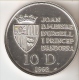 MONEDA DE PLATA DE ANDORRA DE UNA ARDILLA  DE 10 DINERS AÑO 1992 (SILVER-ARGENT) - Andorre