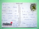 Malawi 1993 Post Card To England - Bird - Antelope - Bushbuck - Sent To BBC Television - Malawi (1964-...)