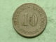 1901 D - 10 PFENNIG / KM 12 ( For Grade, Please See Photo ) ! - 10 Pfennig