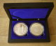 France Coffret Nice Cote Azur 2 Medaille Diametre 40 Mm Souvenirs Et Patrimoine Skrill Paypal OK - Andere & Zonder Classificatie