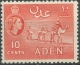 Aden  Coronation Issue 1953-59  10 Cents. - Aden (1854-1963)