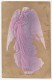 New Year 1905 Vintage Original Postcard Pink Angel Cpa Ak (W3_1930) - Angeles