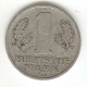 Deutschland - DDR  1 Deutsche Mark 1956 - 1 Marco