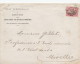 079/21 -- Lettre Et Contenu ETAT INDEPENDANT Département Affaires Etrangères - TP Fine Barbe BXL 1903 Vers NIVELLES - 1884-1894