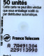 VARIÉTÉS FRANCE TÉLÉCARTE 11 / 97 LOTO TÉLÉPHONE 50 UNITÉS   F 801 PUCE SO3 UTILISÉE - Fehldrucke