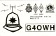 Amateur Radio QSL Card England G4OWH Kilmersdon Bath Somerset Police Helmet - Radio Amateur