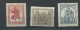 Hungary 1920  SC B69-1 MI 312-4  MH Charity - Unused Stamps