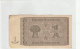 Billets - B962 -  Allemagne    - Billet  1 Rentenmark 1937 ( Type, Nature, Valeur, état... Voir 2 Scans) - Altri & Non Classificati