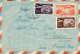 3 Old Air Mail Covers Mailed To USA - Luftpost