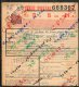 Colis Postaux Bulletin Exp 5kg 11.4F Timbre2f40 Cachet Gare S.N.C.F. THIERS PLM N°668367 Et N°837531 - Lettres & Documents