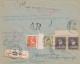948/20 - Lettre Recommandée AR - TP Mercure ,Képi Et Sceau Etat ANTWERPEN 1936 à HOBOKEN Et RETOUR - TARIF EXACT 3 F 15 - 1932 Cérès Et Mercure