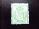 CUBA 1878 ESCUDO DE ESPAÑA  Edifil Nº 43 * MH  Yvert Nº 42 * MH SELLO DE TELEGRAFOS - Cuba (1874-1898)