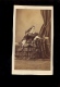 Photographie CDV : X2 Femme En Robe Dress Victorine VACHON ( Pas D'indication De Photographe Au Dos) - Antiche (ante 1900)