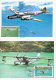 5  CARTES  MAXI  POLYNESIE FRANCAISE  Transport Aviation - Briefe U. Dokumente