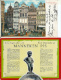 Belgique:BRUXELLES:2 Cartes:1:Les Légendes De Manneken-Pis.2:Maison Des Corporations(diamantine) - Sets And Collections