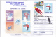 WINTER SPORTS, SLEDGE, ALPINE SKI, SALT LAKE CITY , 2002, COVER STATIONERY, ROMANIA - Hiver 2002: Salt Lake City