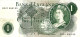 GREAT BRITAIN 1 POUND GREEN QEII HEAD FRONT WOMAN BACK MOTIF P.374c ND (1966-70) SIGN.JS FFORDE READ READ DESCRIPTION !! - 1 Pond