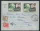 Laos 1953, Airmail Cover From Laos To Somme France, 30fr French Postage Due - Laos