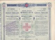 RED CROSS, CROIX - ROUGE  --  OBLIGATION DE 20 FRANCS EN OR  --  SERBIA 1907 - Sonstige & Ohne Zuordnung