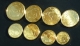 ESTLAND ESTONIA ESTONIE Euro Coin Set  Gold Plated Vergoldet 999/1000 (24 Karat) - Estland