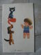 Child - Dog Chien Hung -cat Katze - Cirque -Circus  - Humour   D106308 - Tarjetas Humorísticas