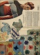 Collection BLEUET 1949 / 32 Pages ALBUM De  POINTS BRODERIES MOTIFS Enfants FLEURS Ecossais Ameublement - Patrons