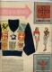 Collection BLEUET 1949 / Revue MODE CREATION BRODERIES BLASONS PROVINCES RAYURES CROCHET - Patrons