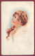 131335 /  Illustrator USABAL - Beautiful Woman With Cigarette - ERKAL 303 / 1 - Usabal