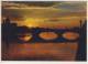 FIRENZE -  Tramonto, Sunset, Coucher Du Soleil, Sonnenuntergang   ,  NOVA LUX  Card No. 718 - Firenze (Florence)