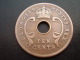 BRITISH EAST AFRICA USED TEN CENT COIN BRONZE Of 1951 - George VI. - British Colony