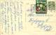 1951  Carte Postale De Souhaits Avec Timbres De Noël - Brieven En Documenten
