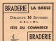 Lot Tract Braderie LA BAULE, Fête Du Commerce, De 1953 Avec Ticket De La Fête (annotation Sur Verso) - Other & Unclassified